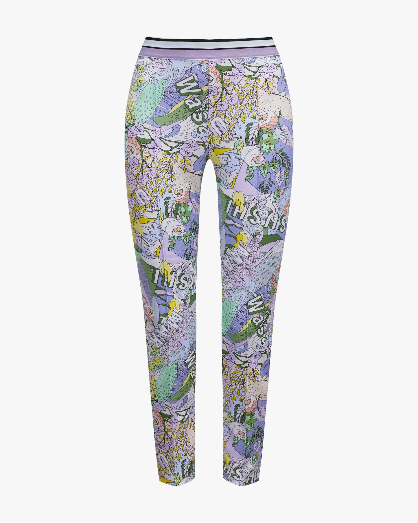 Marc Cain SOFIA Floral Printed Scuba Trousers YS8127J56