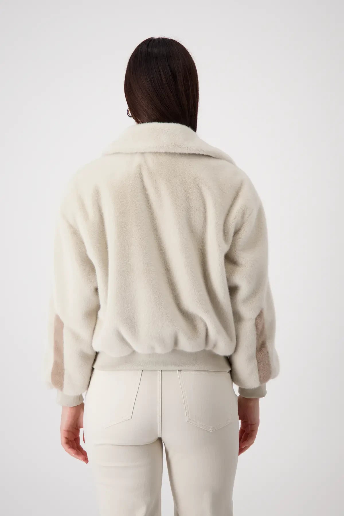 Sand Furry Jacket 808012