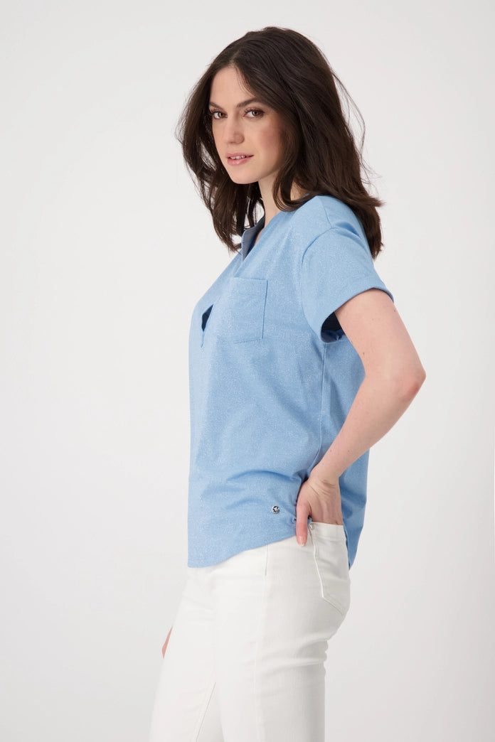 Glittery Blue T-Shirt 409365