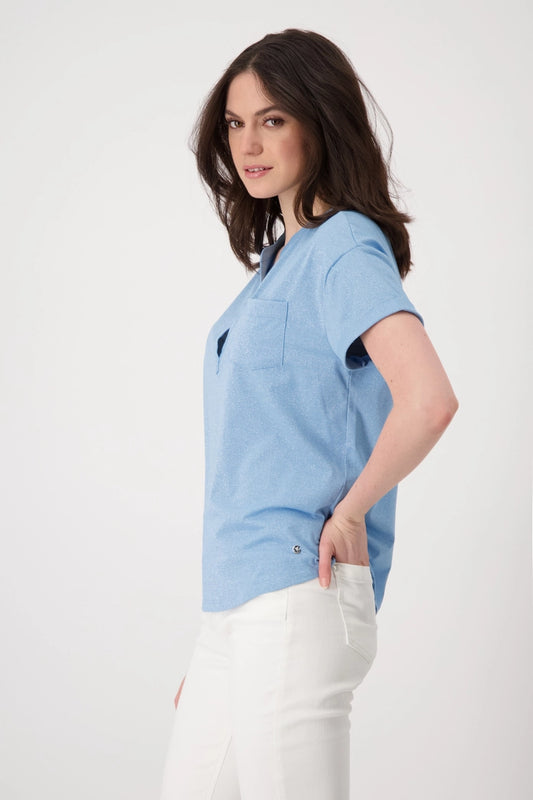 Glittery Blue T-Shirt 409365