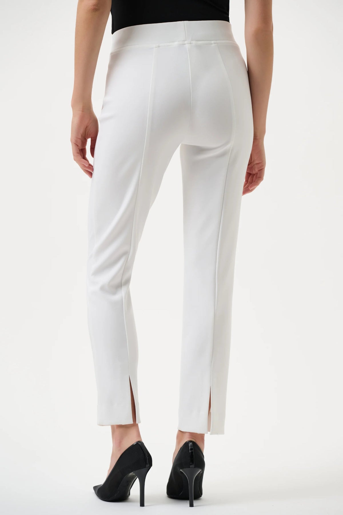 Joseph Ribkoff Offwhite Classic Straight Trouser