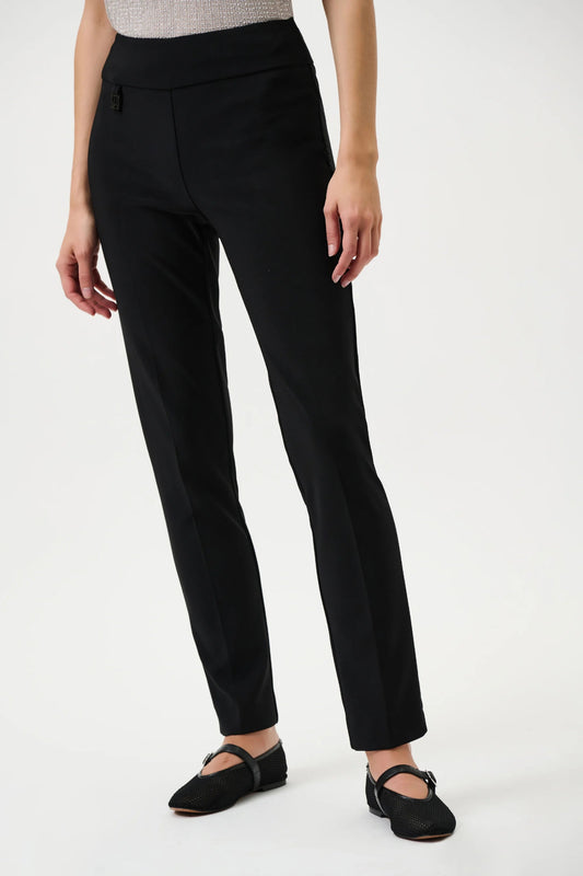 Joseph Ribkoff Black Classic Tailored Slim Trouser