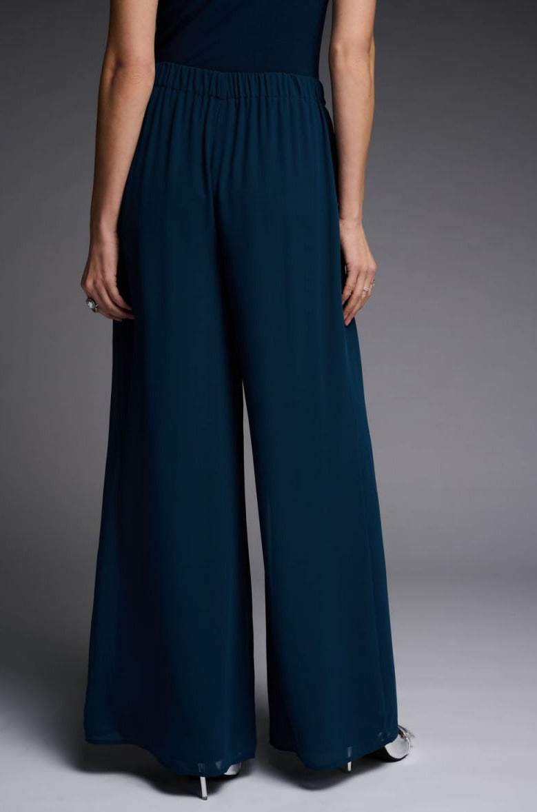 Chiffon Wide Leg Trousers 223751