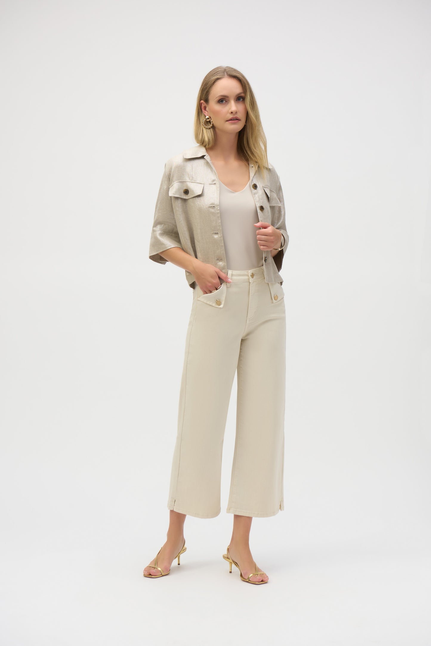 Stretch Culottes Jeans 252914
