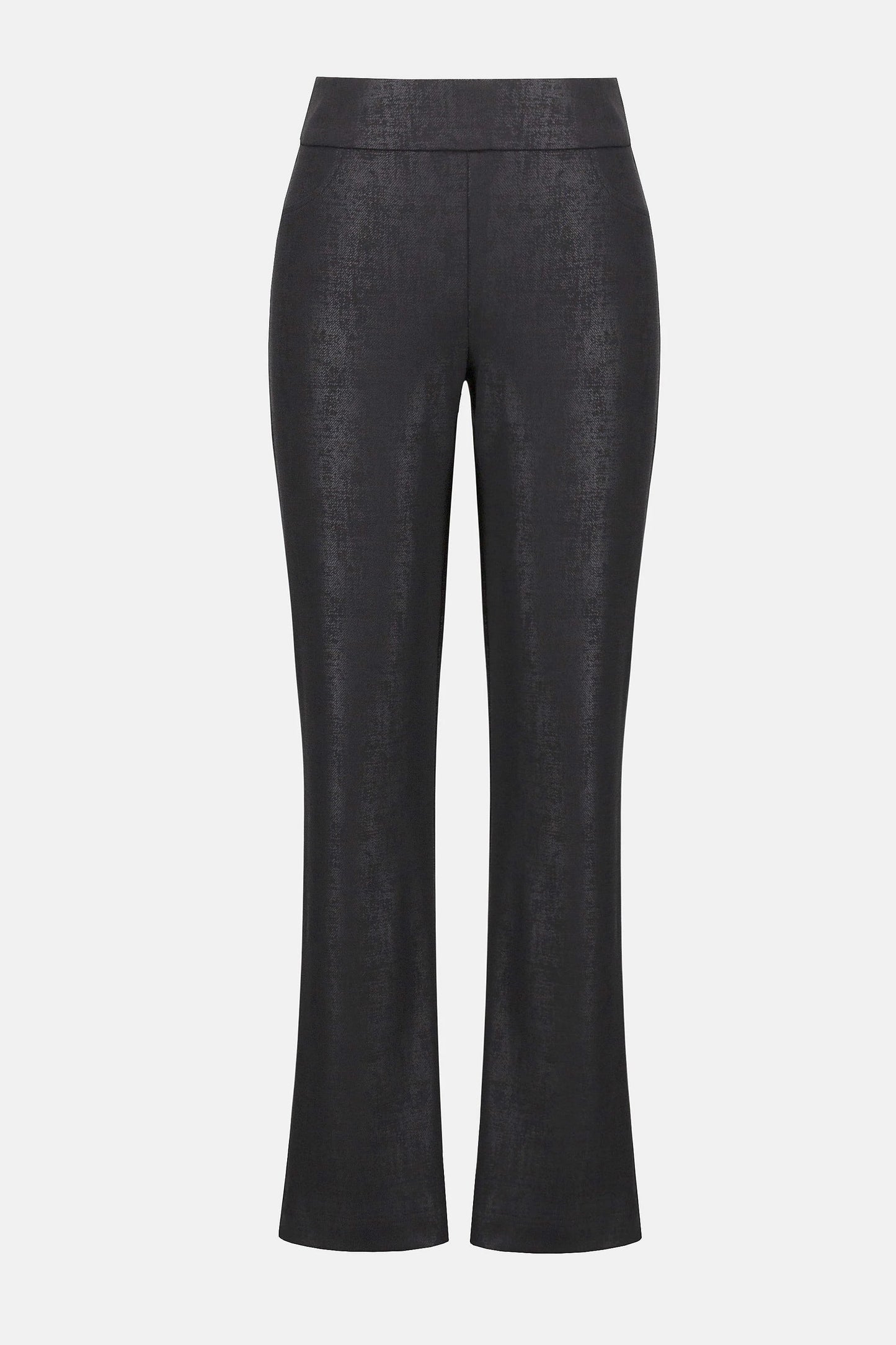 Joseph Ribkoff Luxe Textured Black Trousers Lucindas
