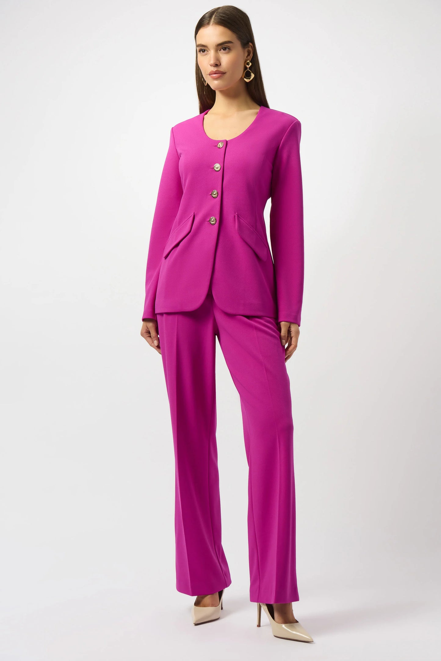 Scuba Crepe Tailored Jacket