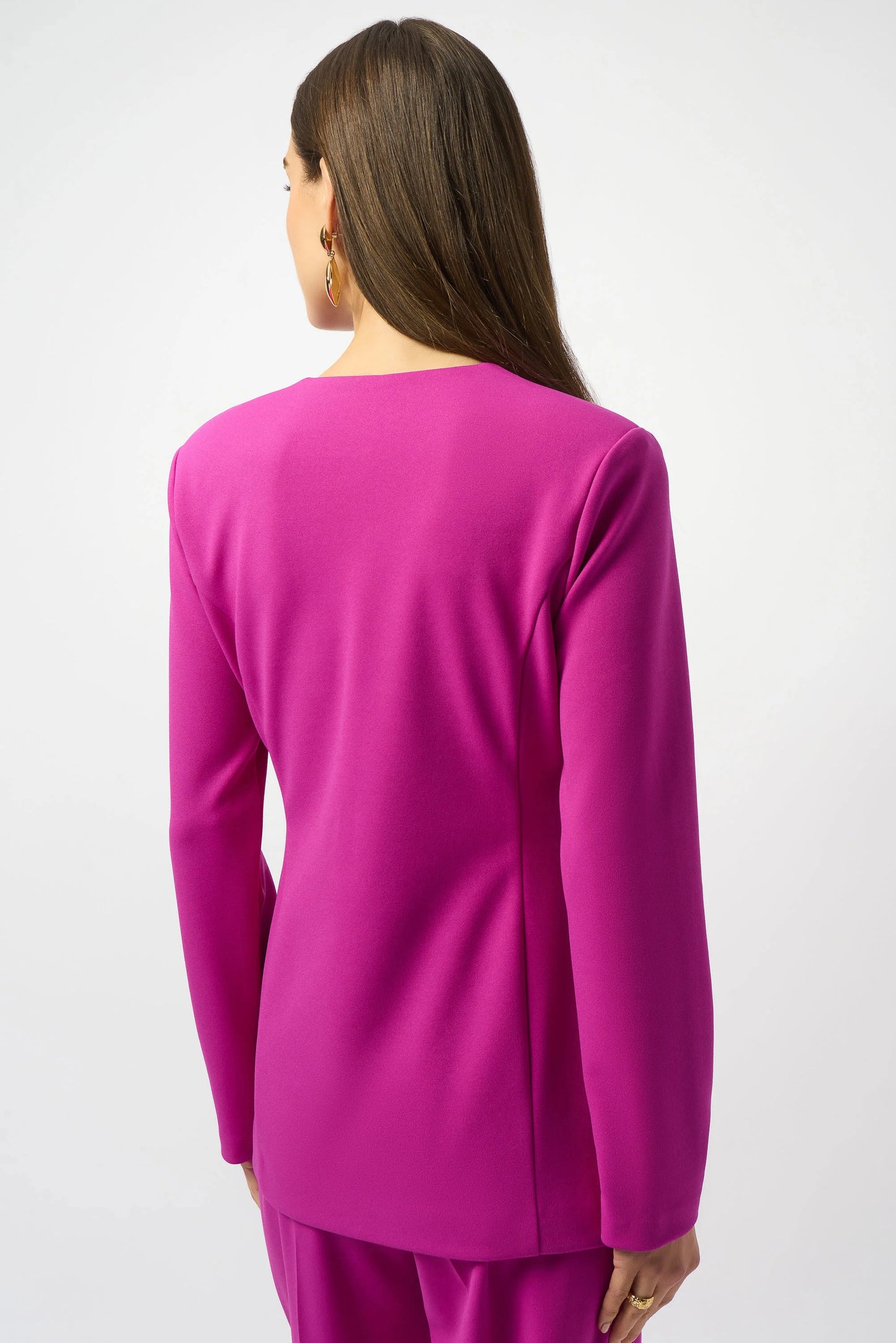 Scuba Crepe Tailored Jacket