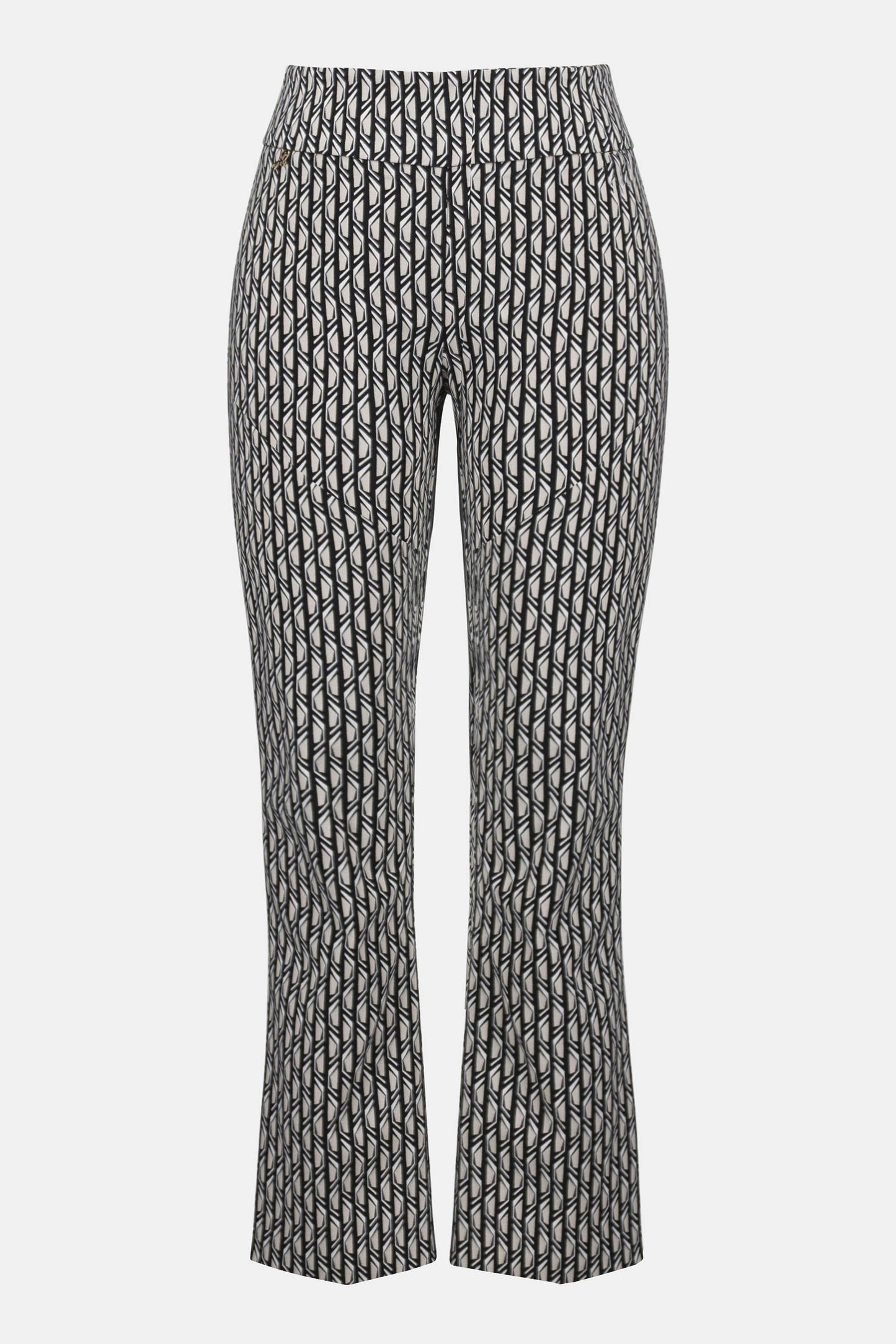 Joseph Ribkoff Moonstone Print Straight Leg Pull-On Pants