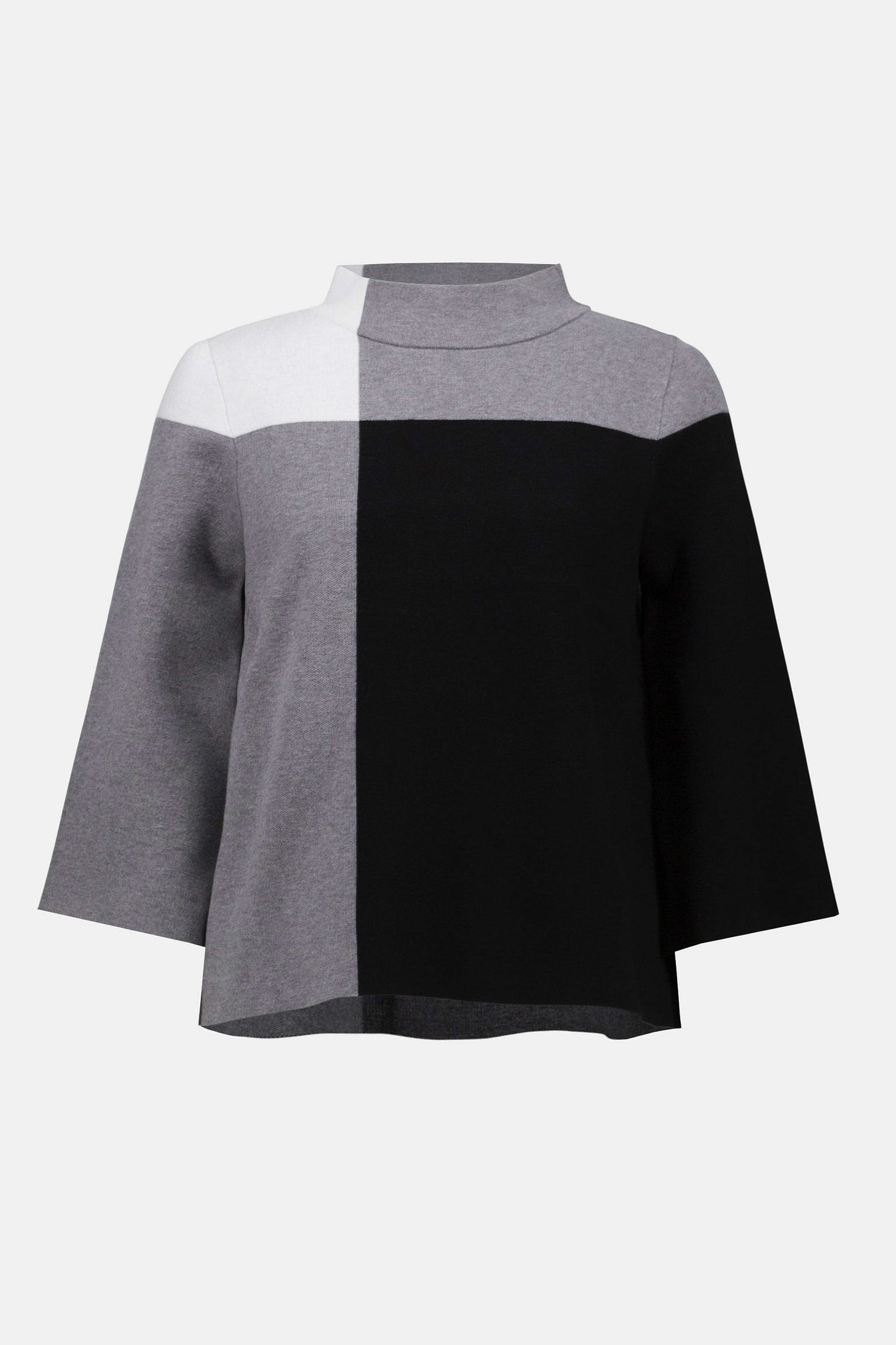 Black & Grey Colour Block Jumper