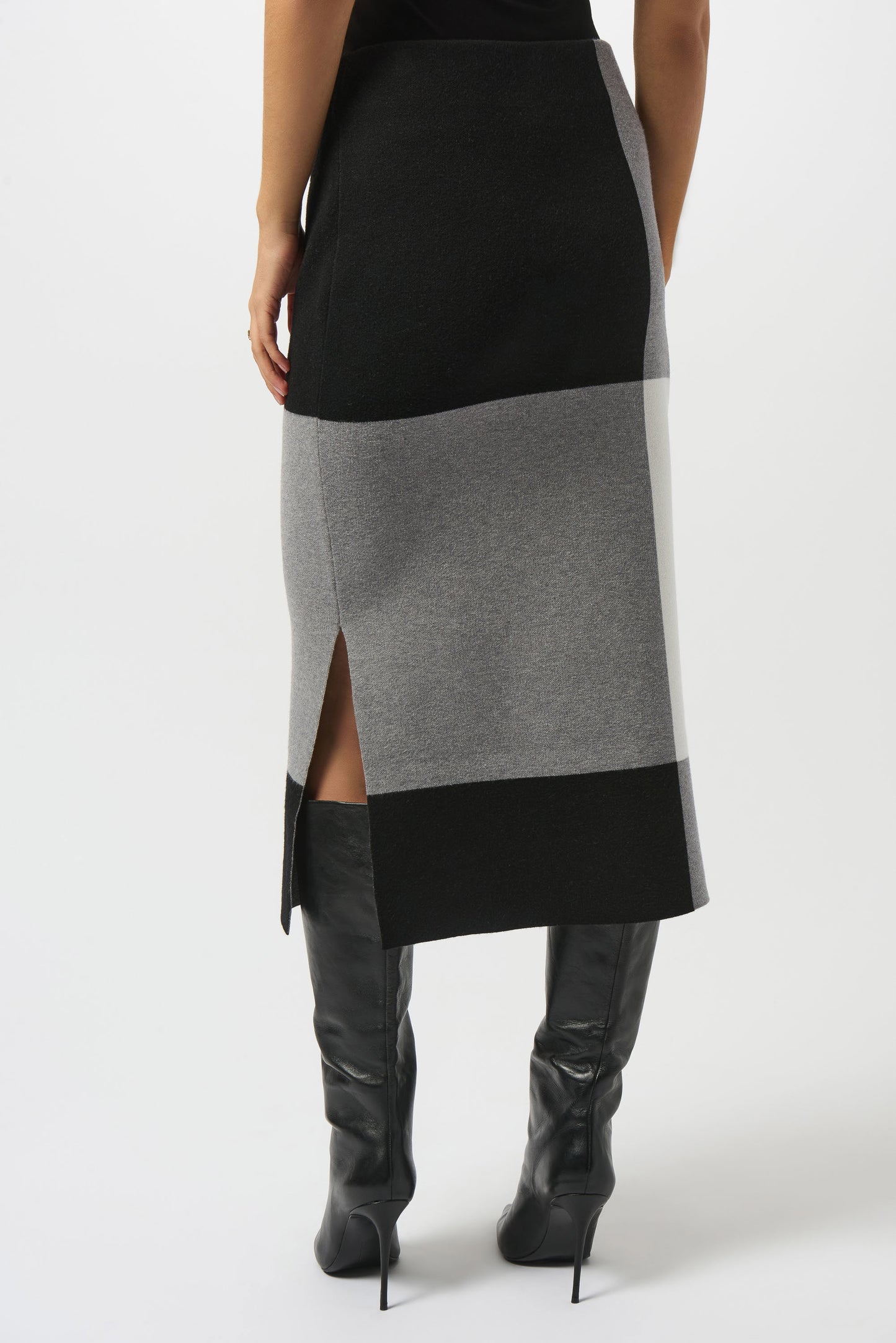 Joseph Ribkoff Colour Block Soft Knit Skirt Lucindas