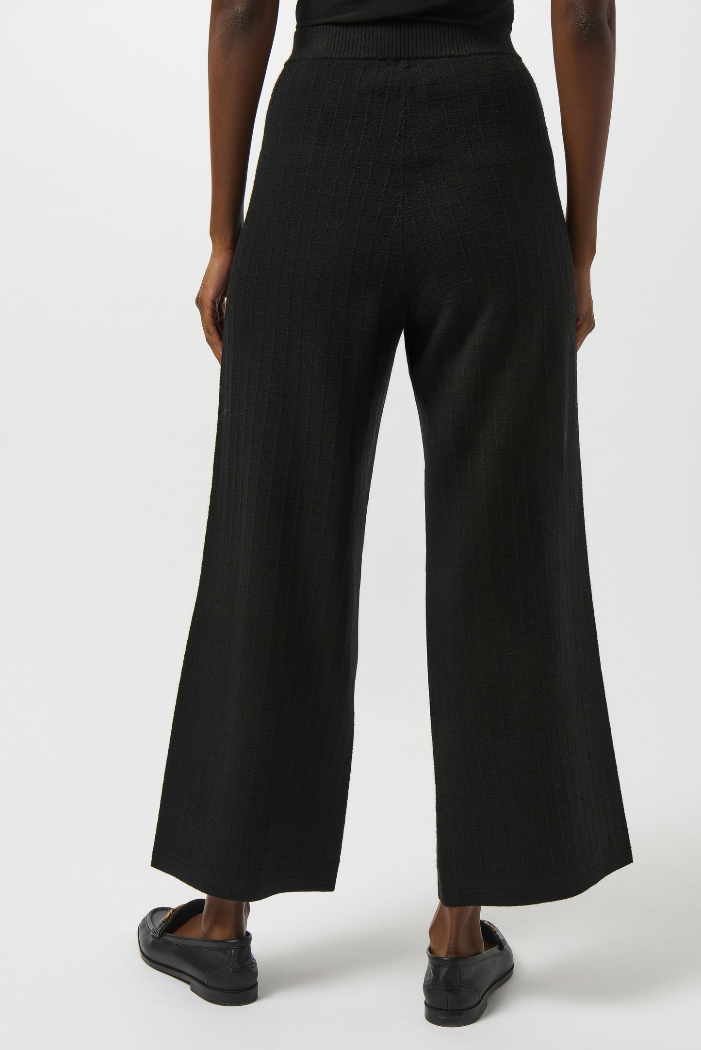 Joseph Ribkoff Sweater Knit Wide Leg Trousers Lucindas