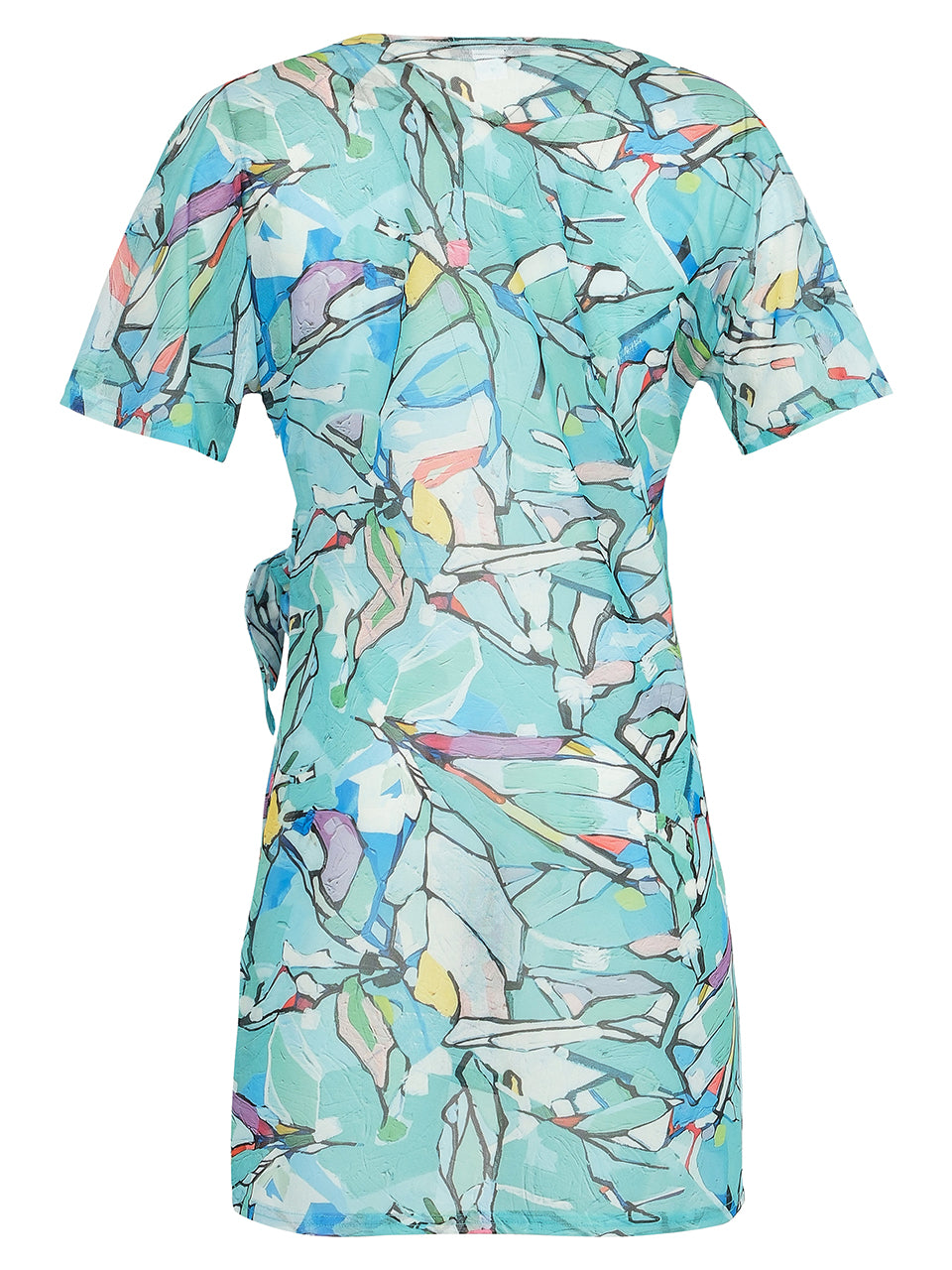 Half Moon Morning Beach Wrap Dress 25805