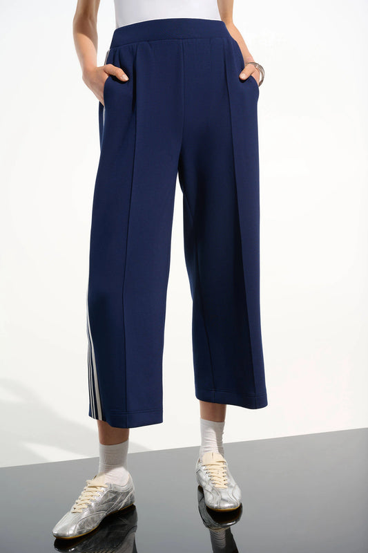 Scuba Jersey Pull-On Culotte Trousers