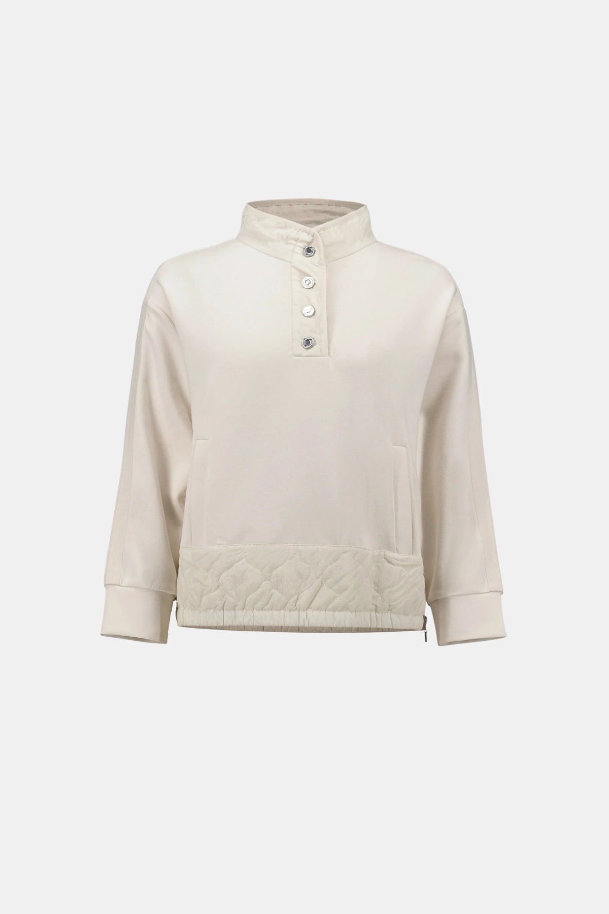 Scuba Jersey Funnel-Neck Jumper