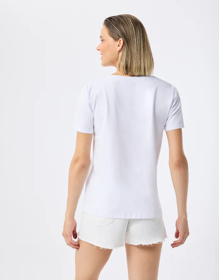 Leo & Ugo Miranda White T-Shirt TED440