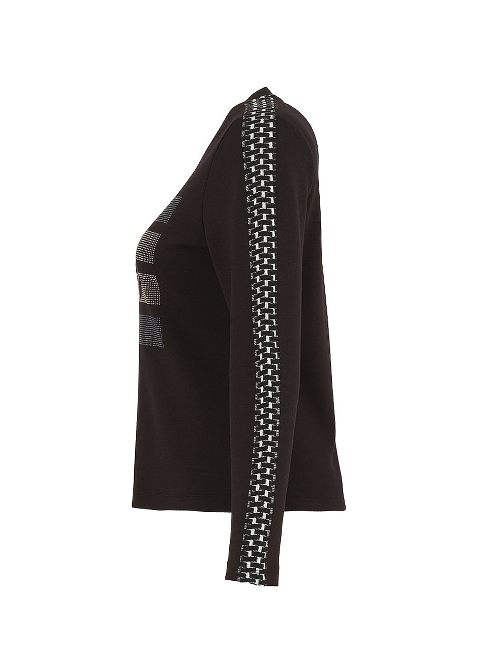 Black Sparkle Love Top 74170