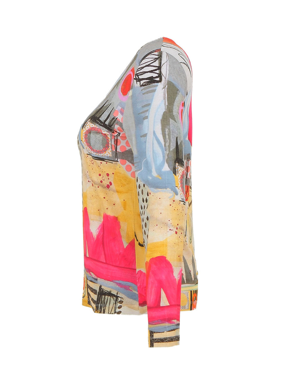 Abstract Printed Top 74630