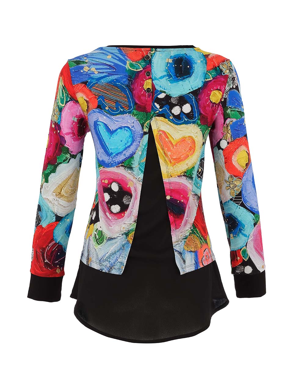 Dolcezza Vigo "I believe in Angels" Print Top Lucindas