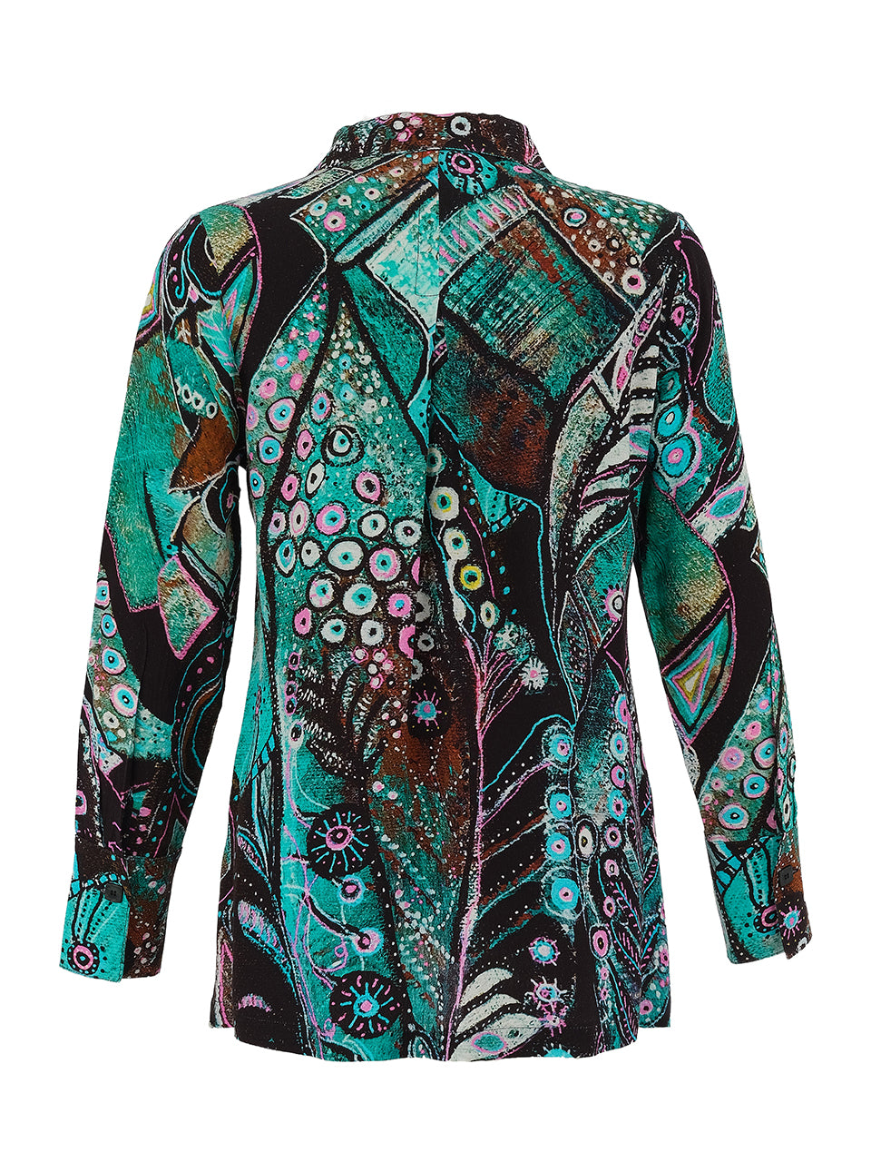 “Enchanted lsland” Button-Up Shirt