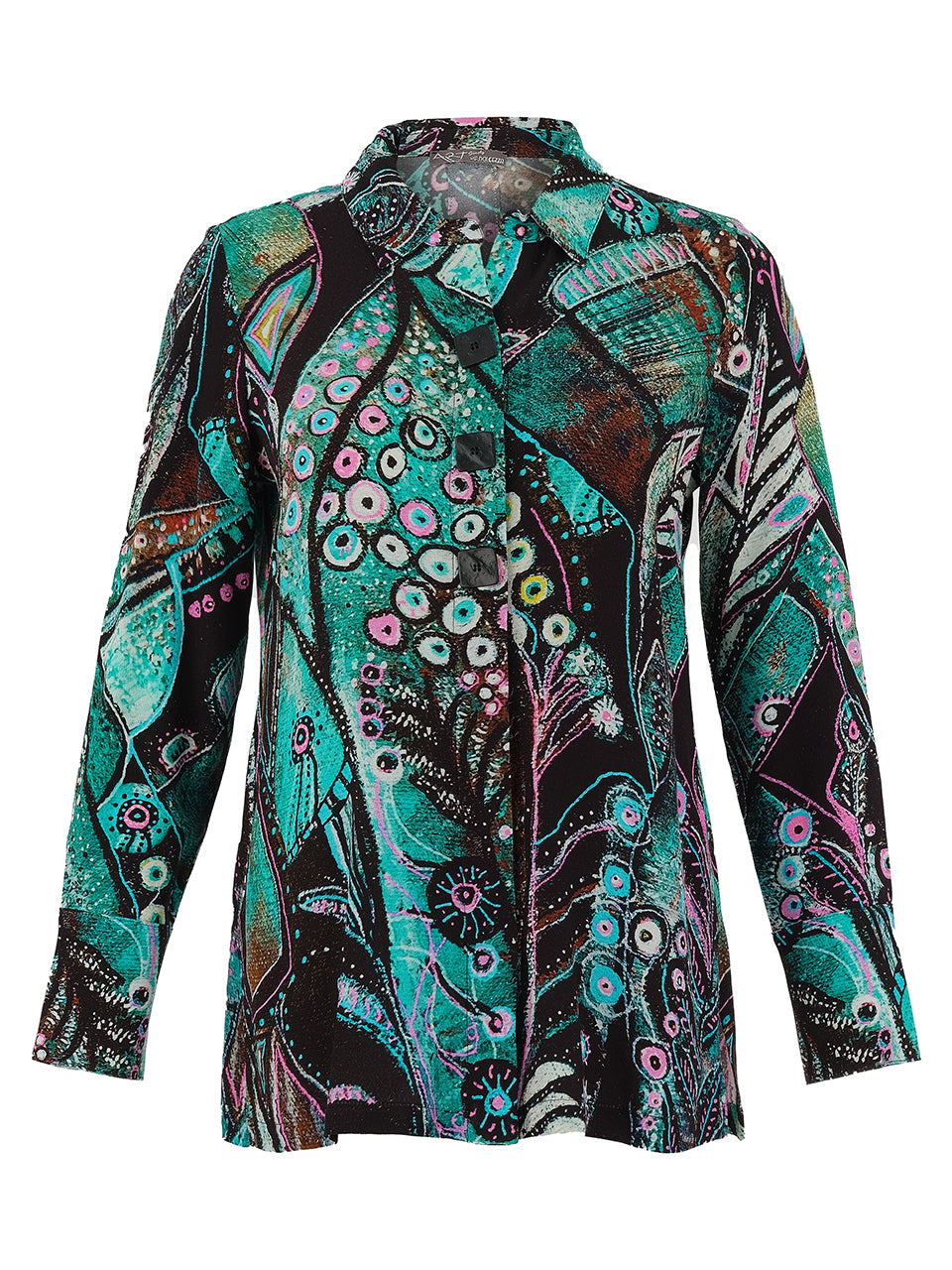 “Enchanted lsland” Button-Up Shirt