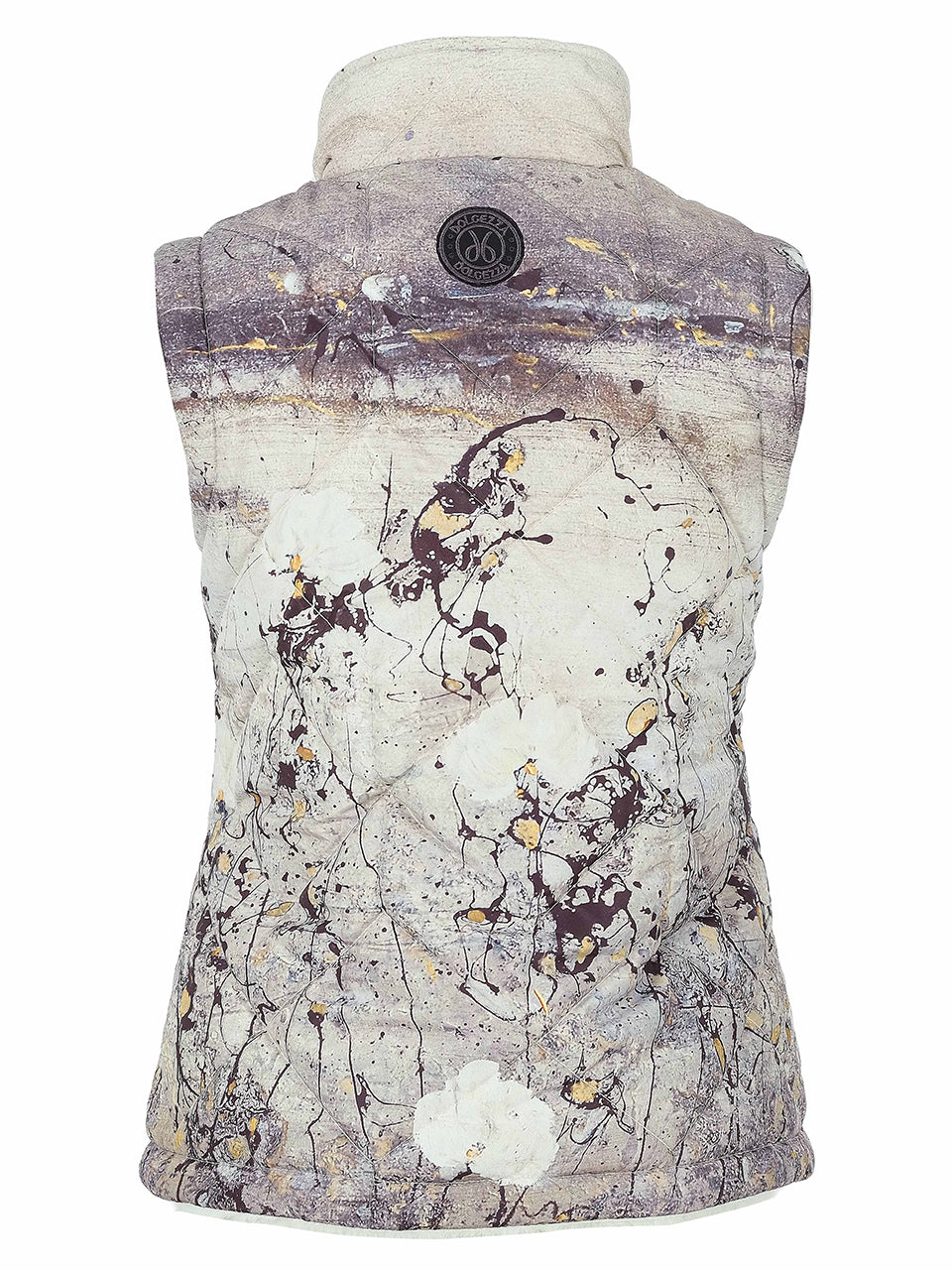2-in-1 Reversible Scenic Print & Faux Fur Gilet