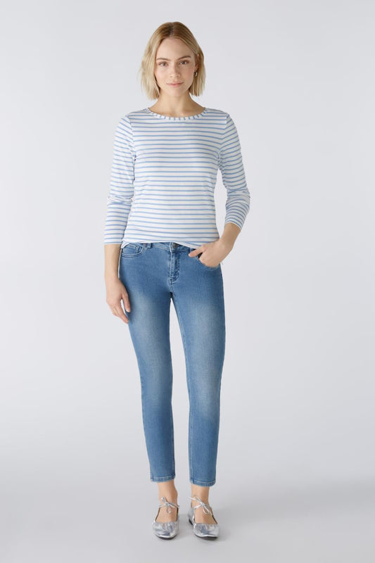 Sumiko Stripe Long-sleeved T-shirt