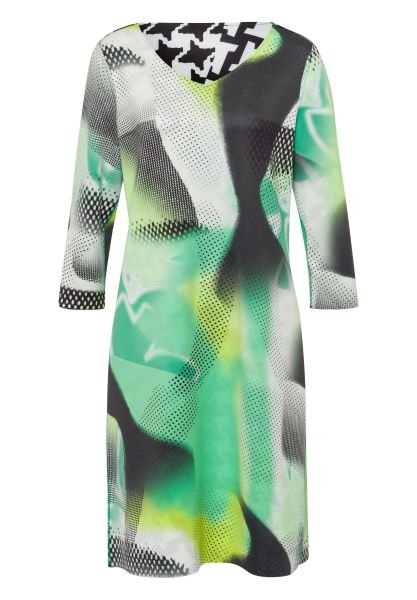 Tuzzi Reversible dress with Houndstooth Print 421.502
