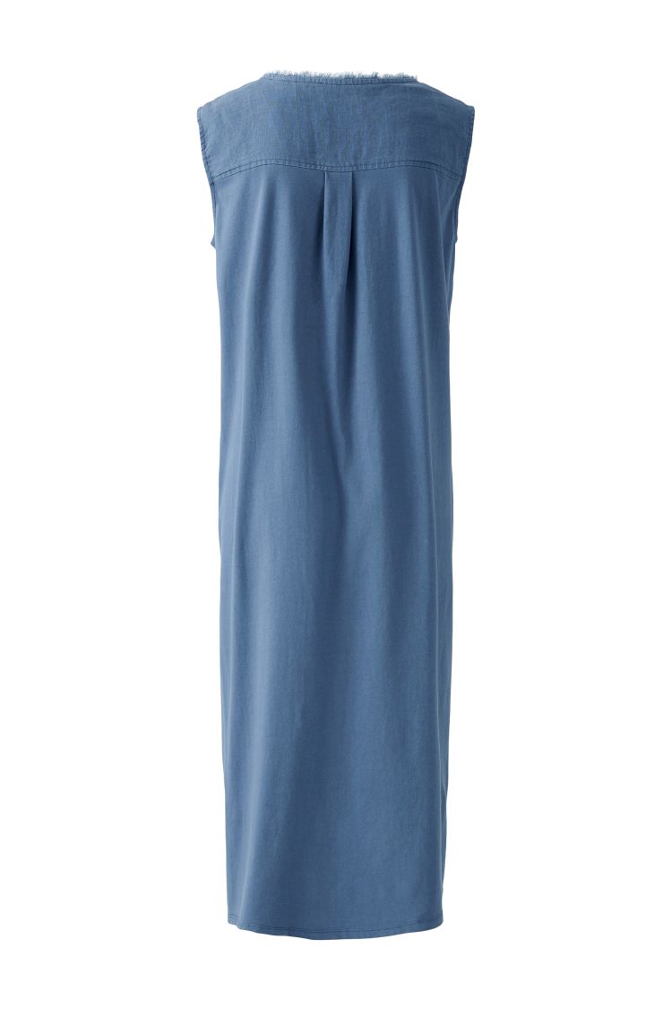 Vintage Indigo Pure Linen Dress