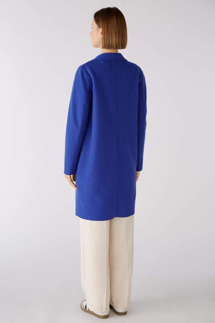 Classic Wool Coat in Blue (5410)