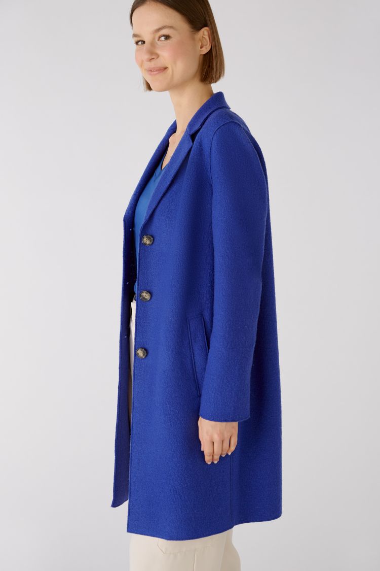 Classic Wool Coat in Blue (5410)