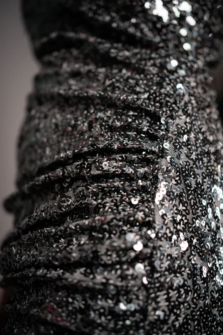 Mimi Mermaid Gunmetal Dress