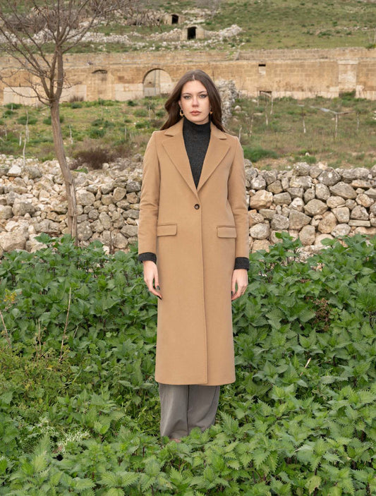 Erica Long Wool Coat