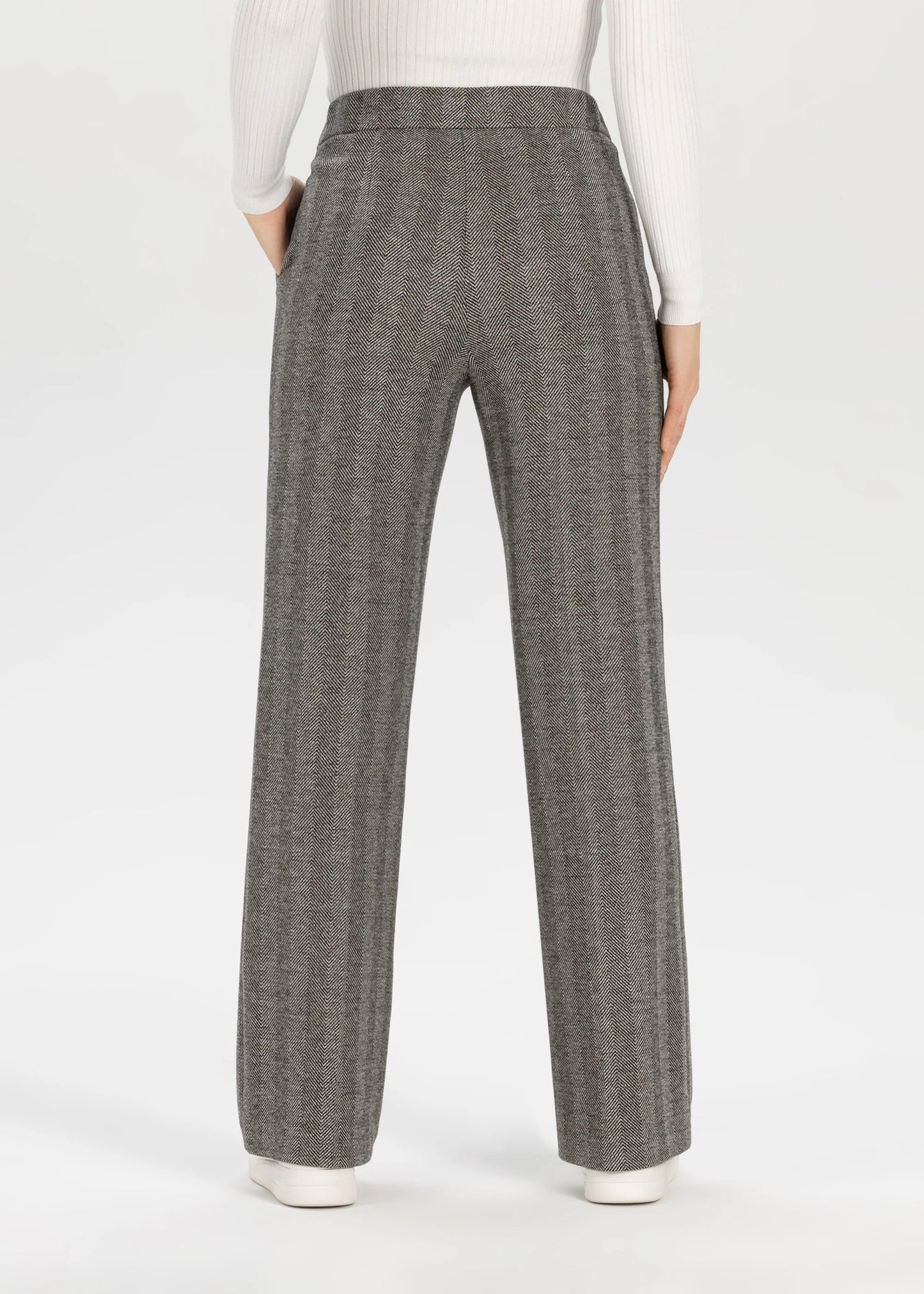 Flanna Herringbone Trousers