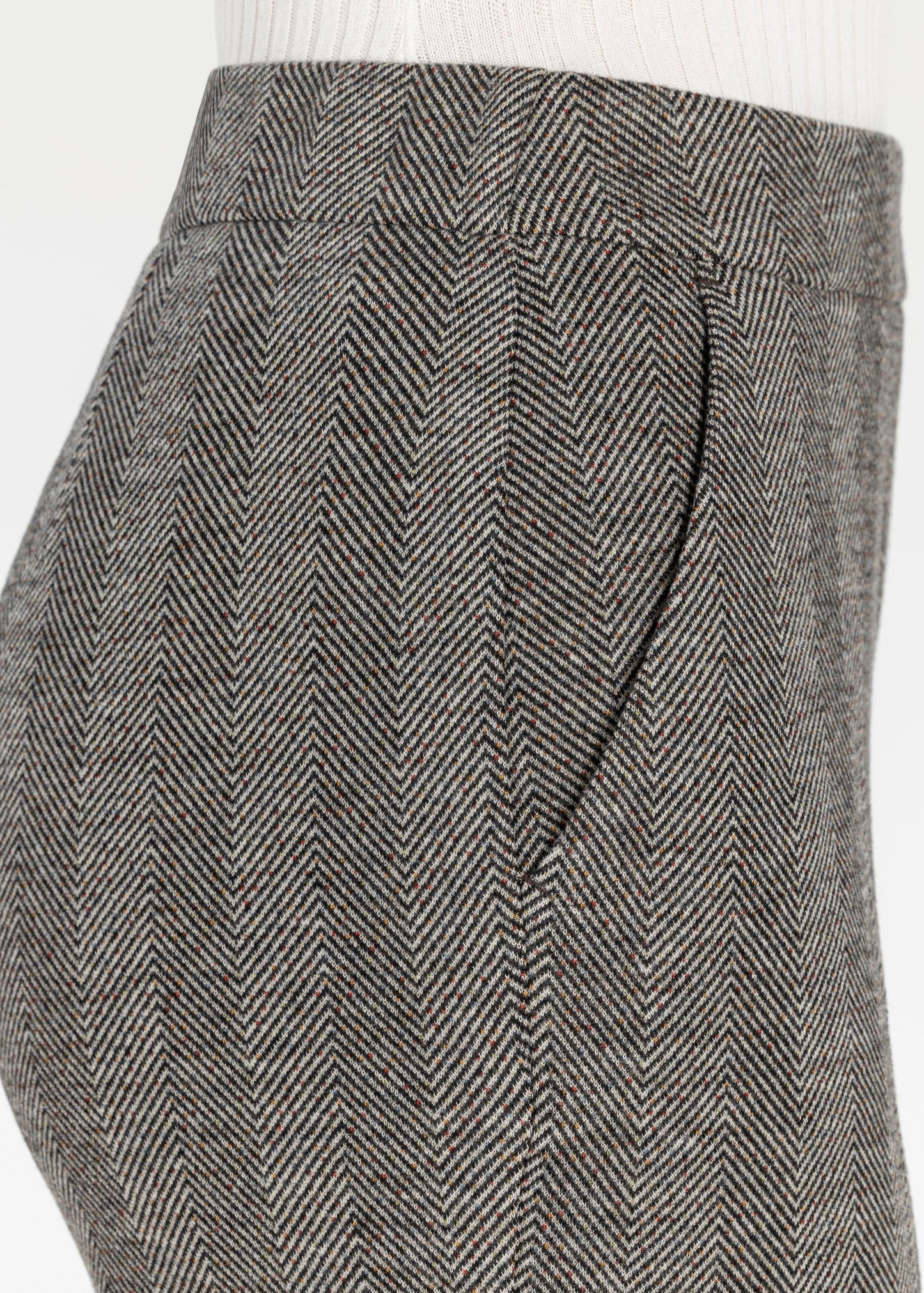 Flanna Herringbone Trousers