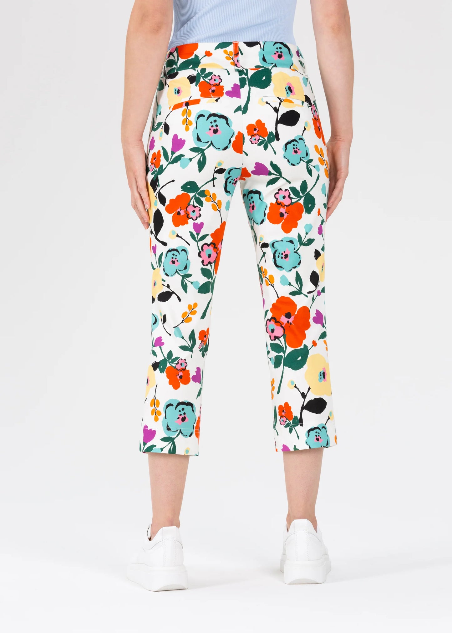 Emmie Floral Crop Trousers