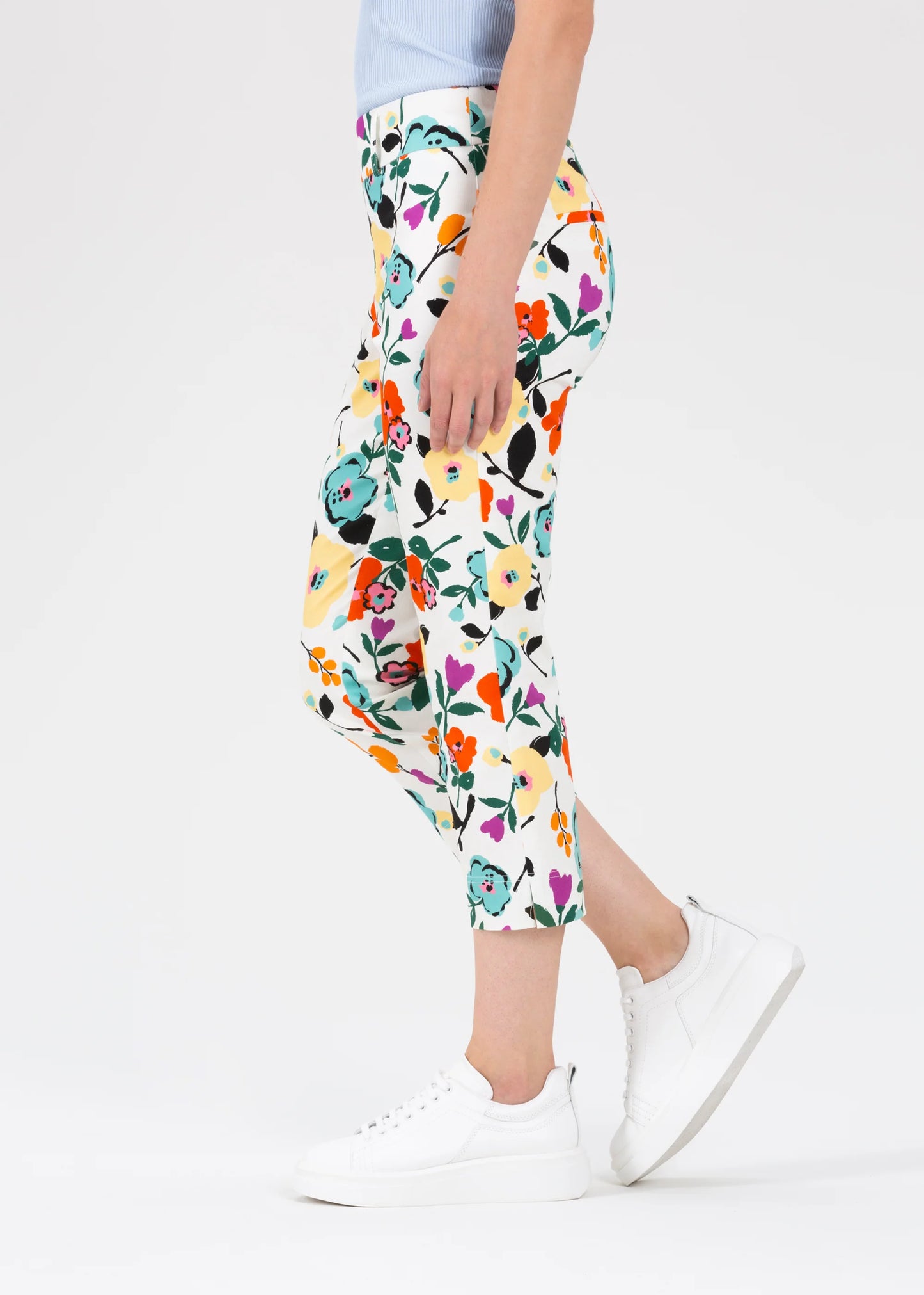 Emmie Floral Crop Trousers