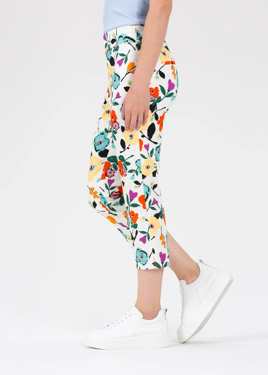 Emmie Floral Crop Trousers