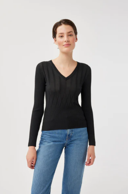 Isabella Long Sleeves Knitted Top FE 121