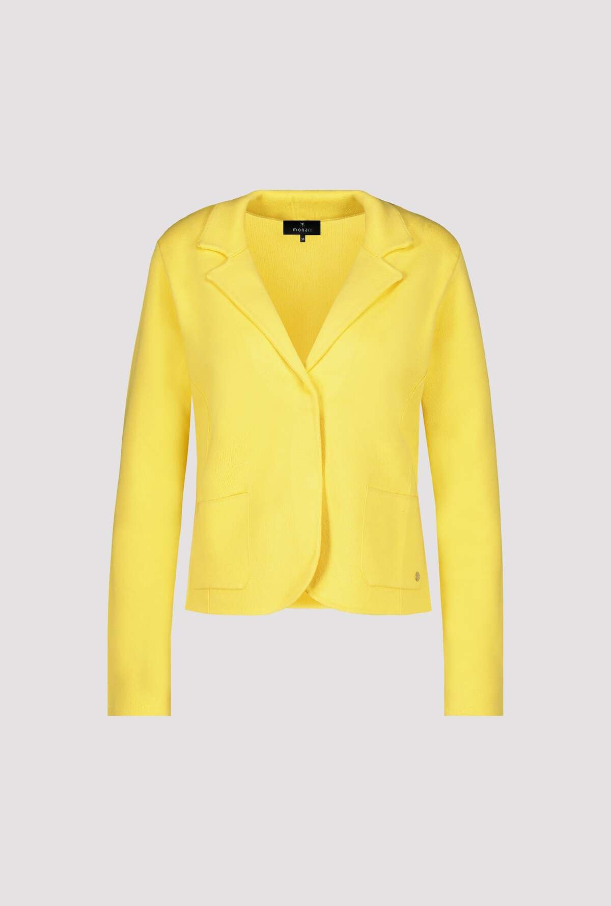Sunshine Yellow Cotton Blazer 408485
