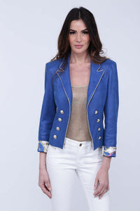 INES Contrast Cuff Jacket