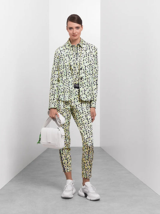 Marc Cain Graphic All-over Print Blazer WS3408J19