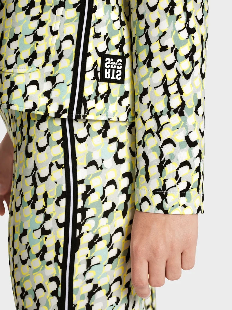 Marc Cain Graphic All-over Print Blazer WS3408J19