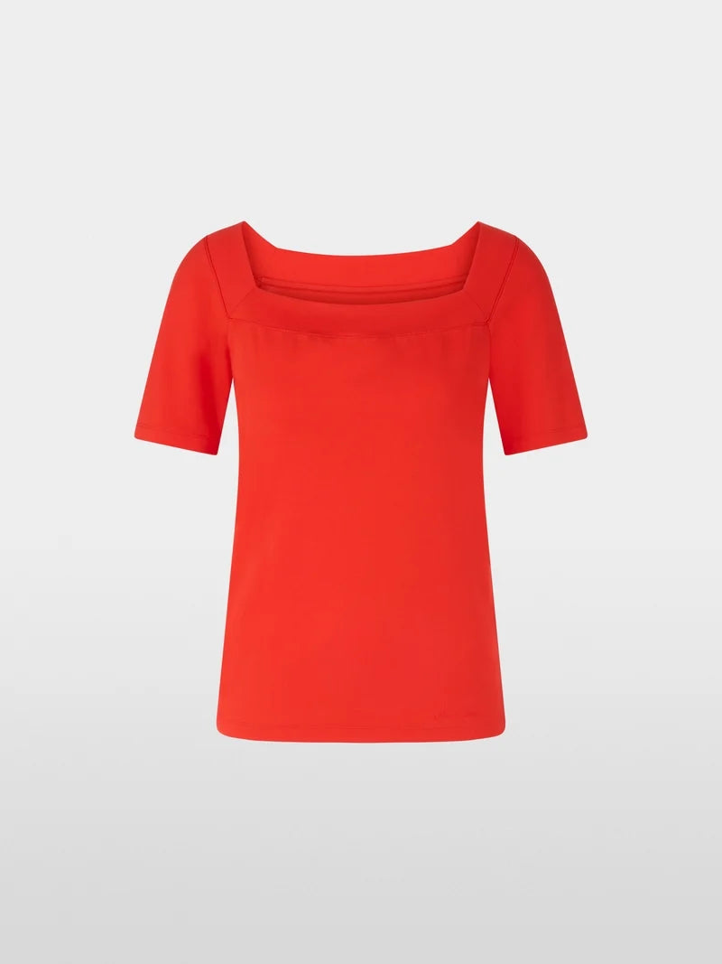 Marc Cain T-shirt with Square Neckline YC4857J14