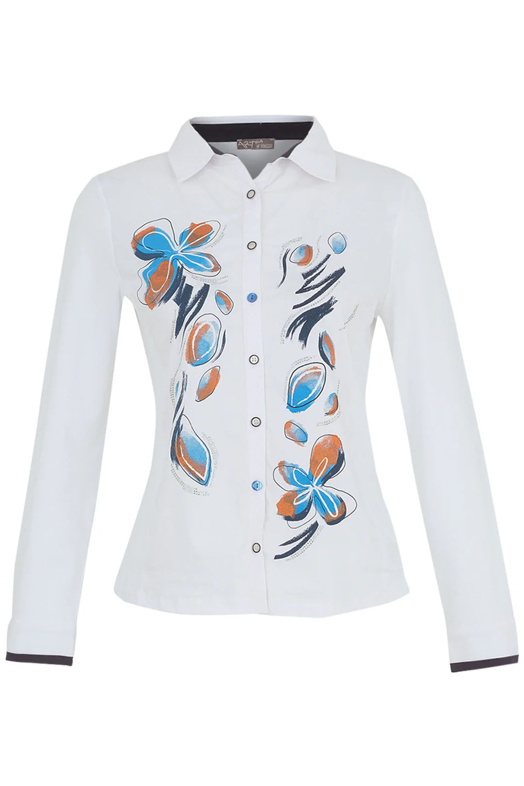 Floral Print Shirt 74703