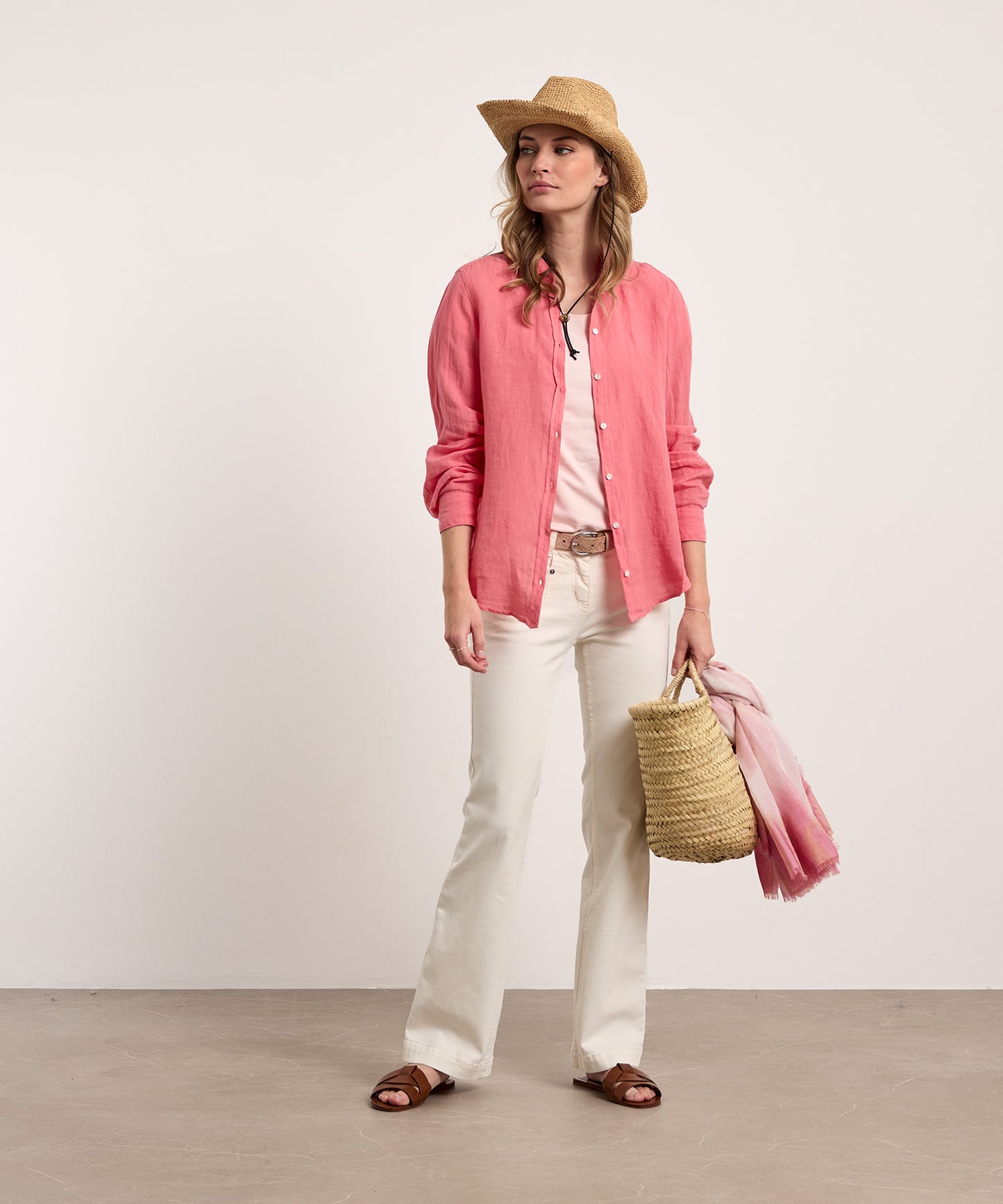 toni Offwhite Perfect Shape Bootcut Jeans