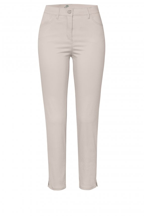 Be Loved Beige Crop Jeans 1225-58
