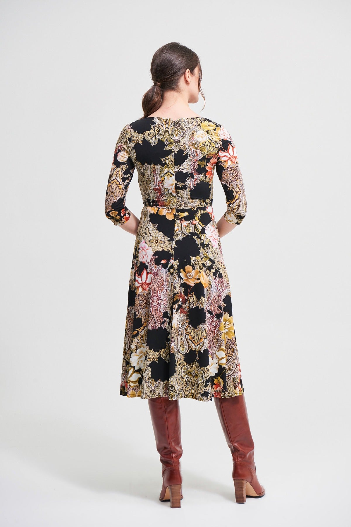 Paisley Floral Print Dress 213560 - Lucindas on-line
