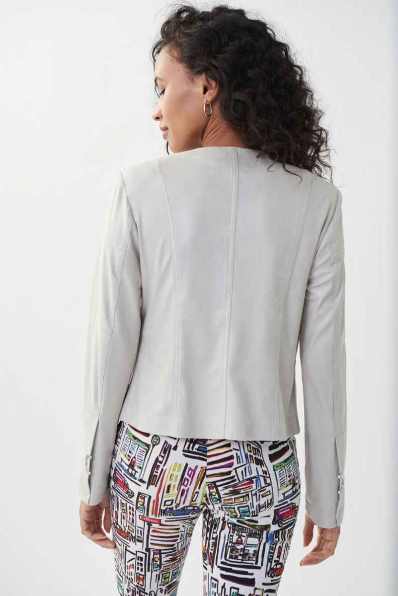 Metallic Suede Jacket 222900