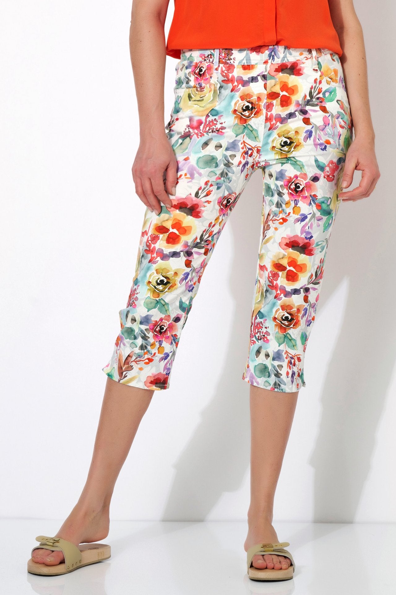 Alice Floral Crop Pant 28-53
