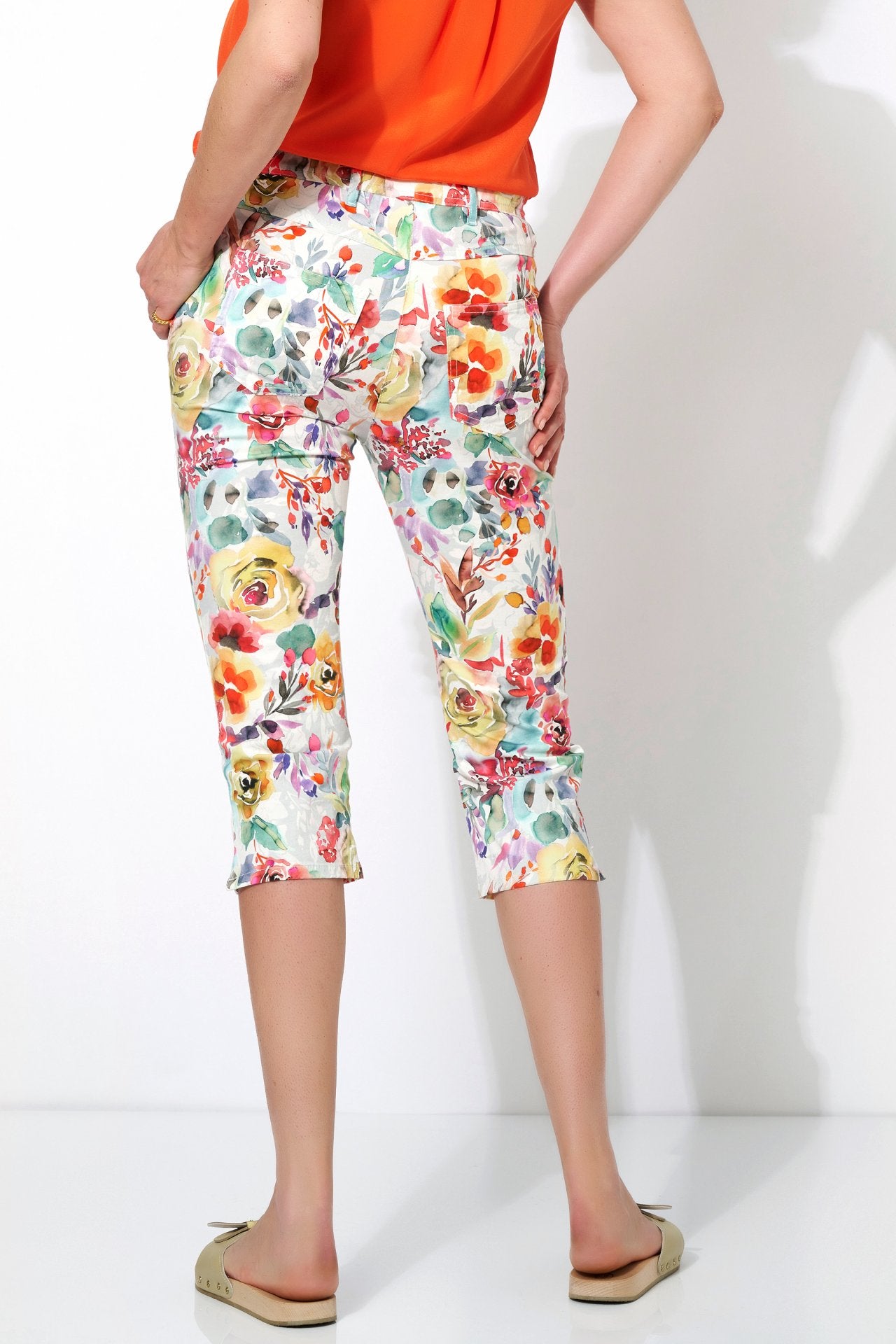 Alice Floral Crop Pant 28-53